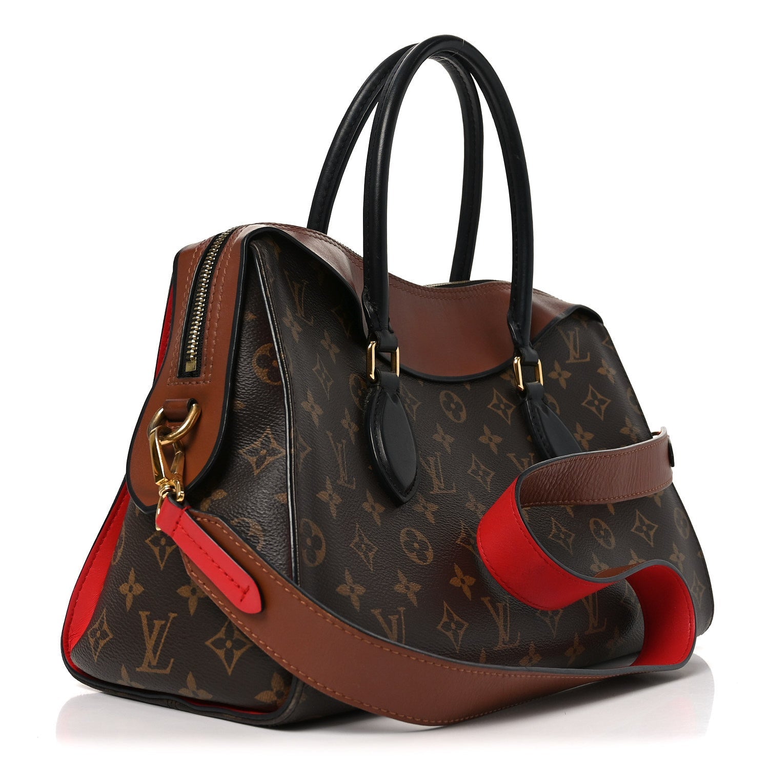 Louis Vuitton Monogram Tuileries Caramel Rouge