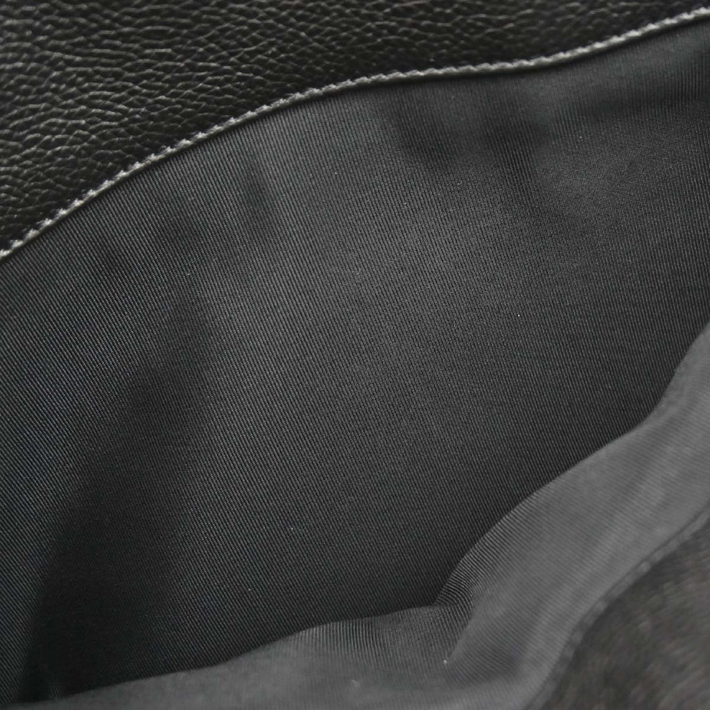 Chanel Black Calfskin Cerf Executive Tote 2way Shoulder Bag