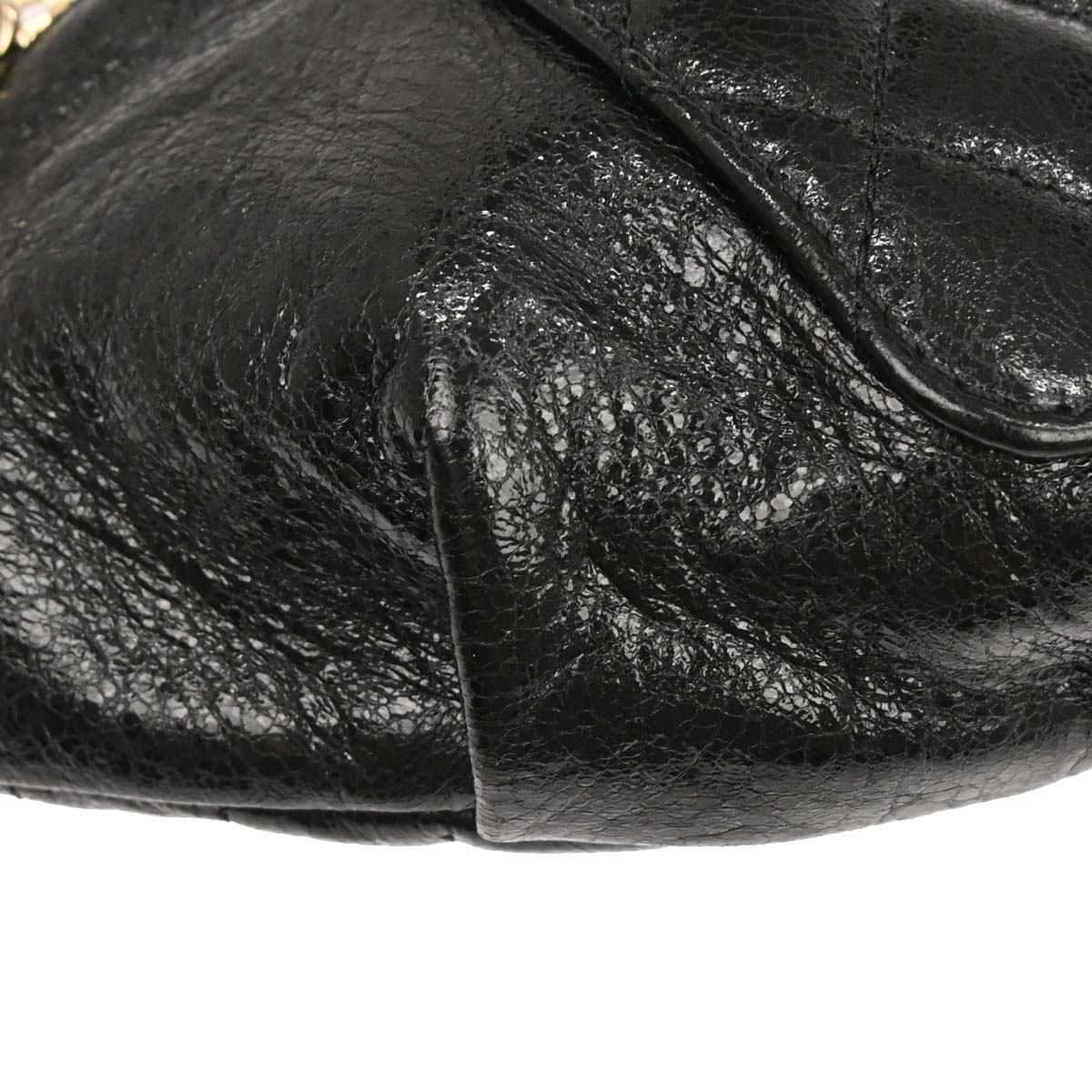 Chanel Black Calfskin Waist Bum Bag