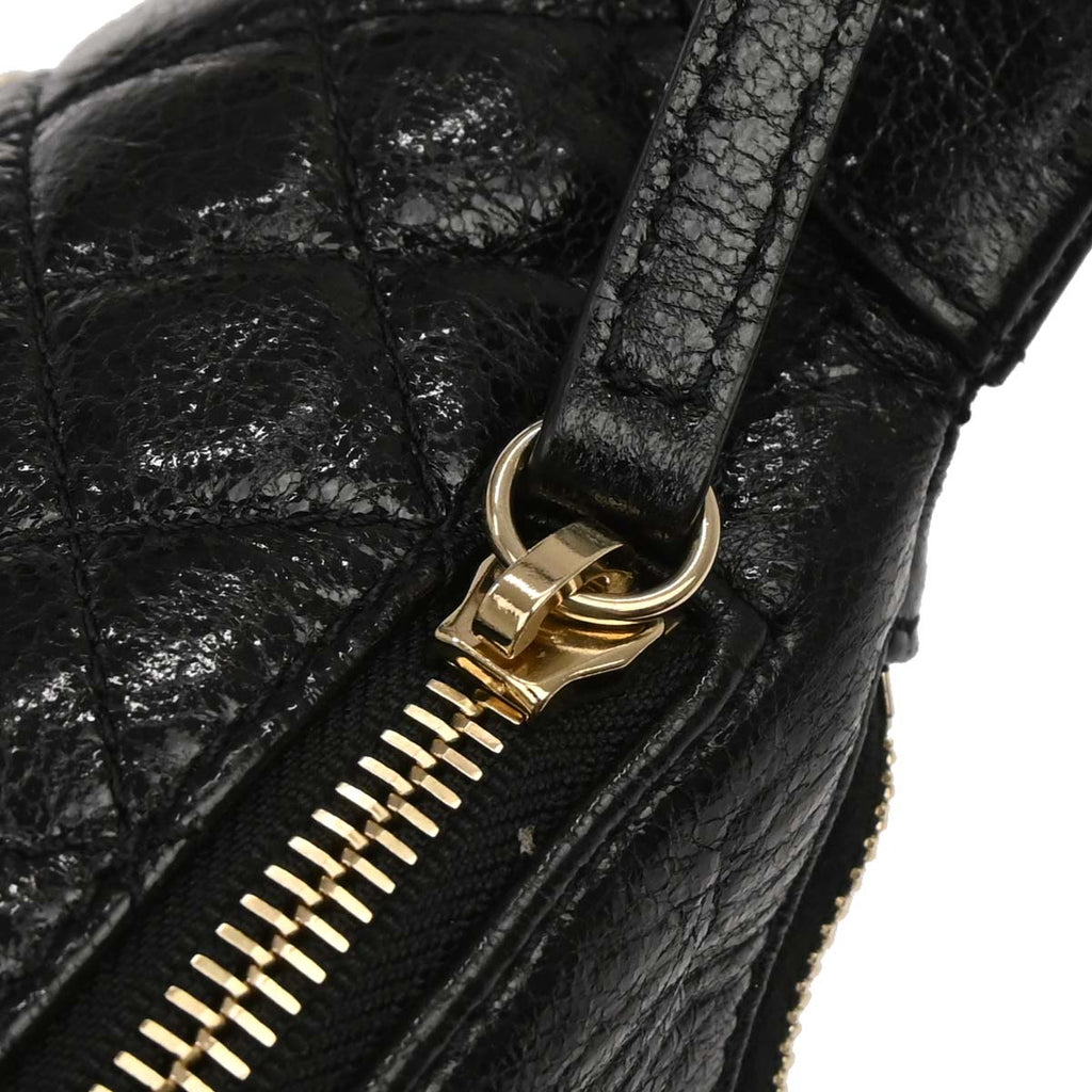 Chanel Black Calfskin Waist Bum Bag