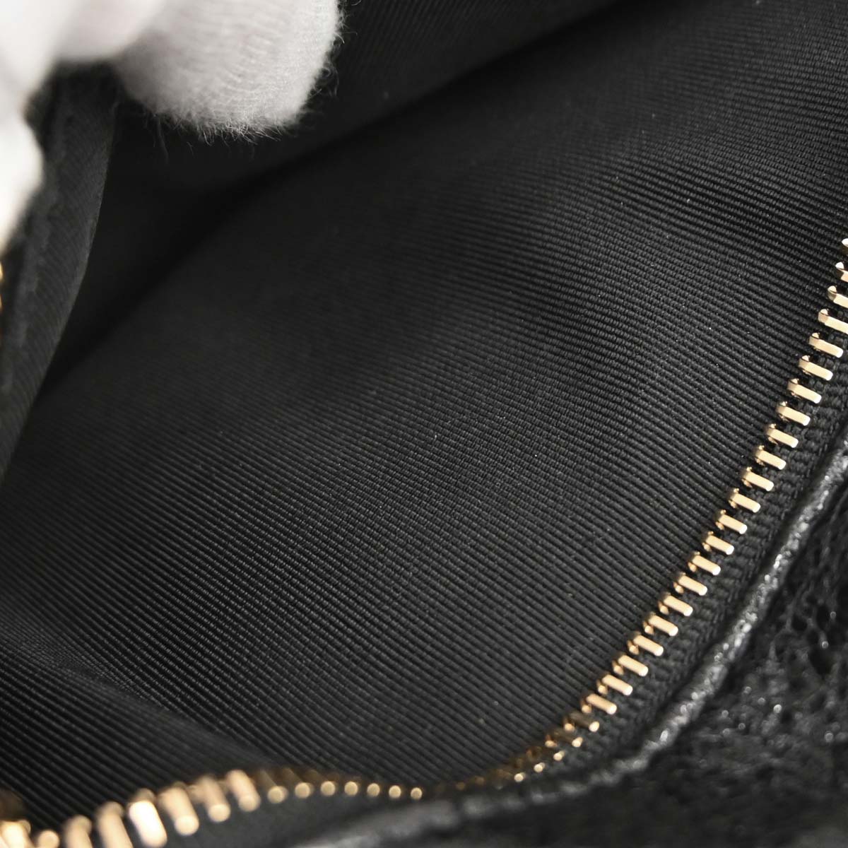 Chanel Black Calfskin Waist Bum Bag