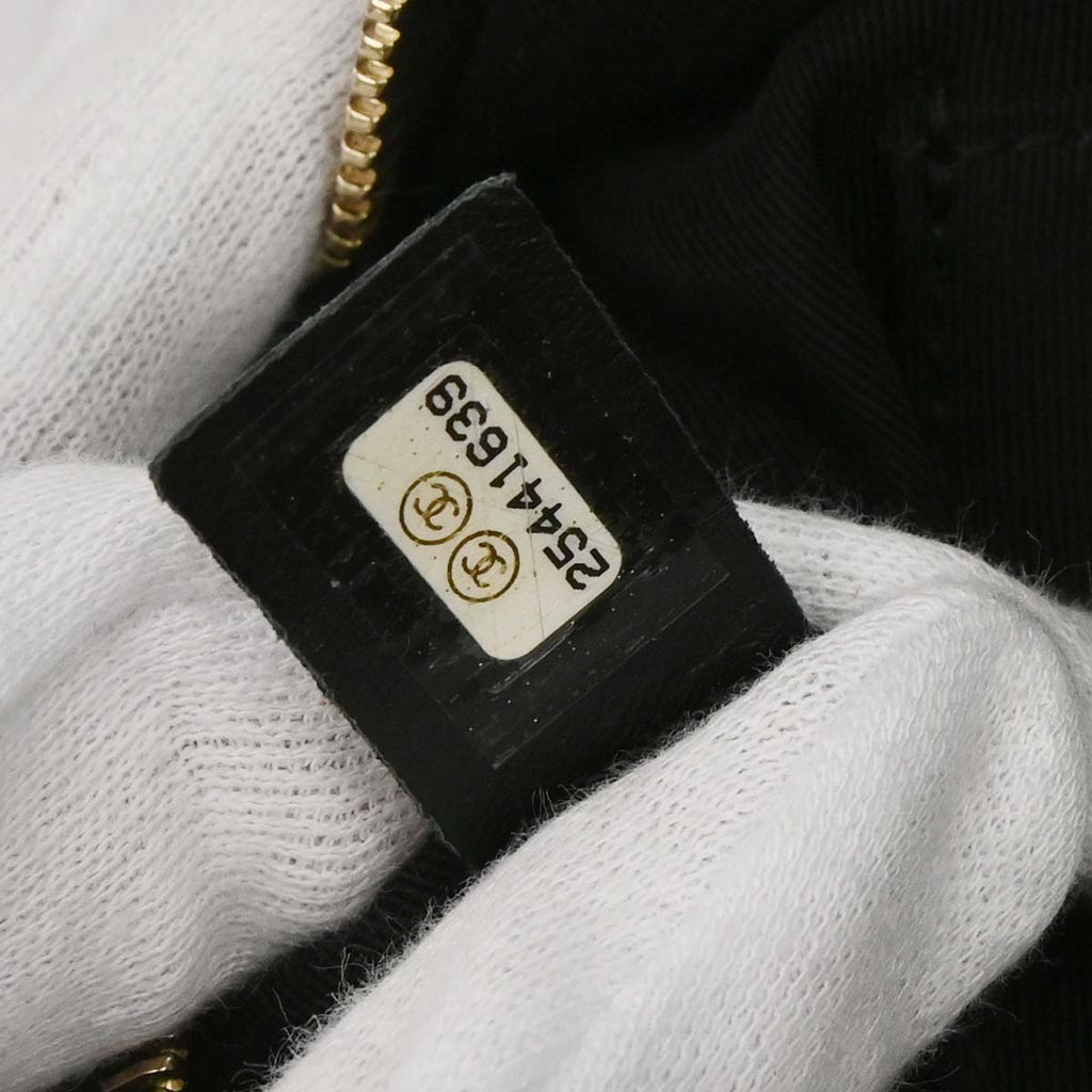 Chanel Black Calfskin Waist Bum Bag