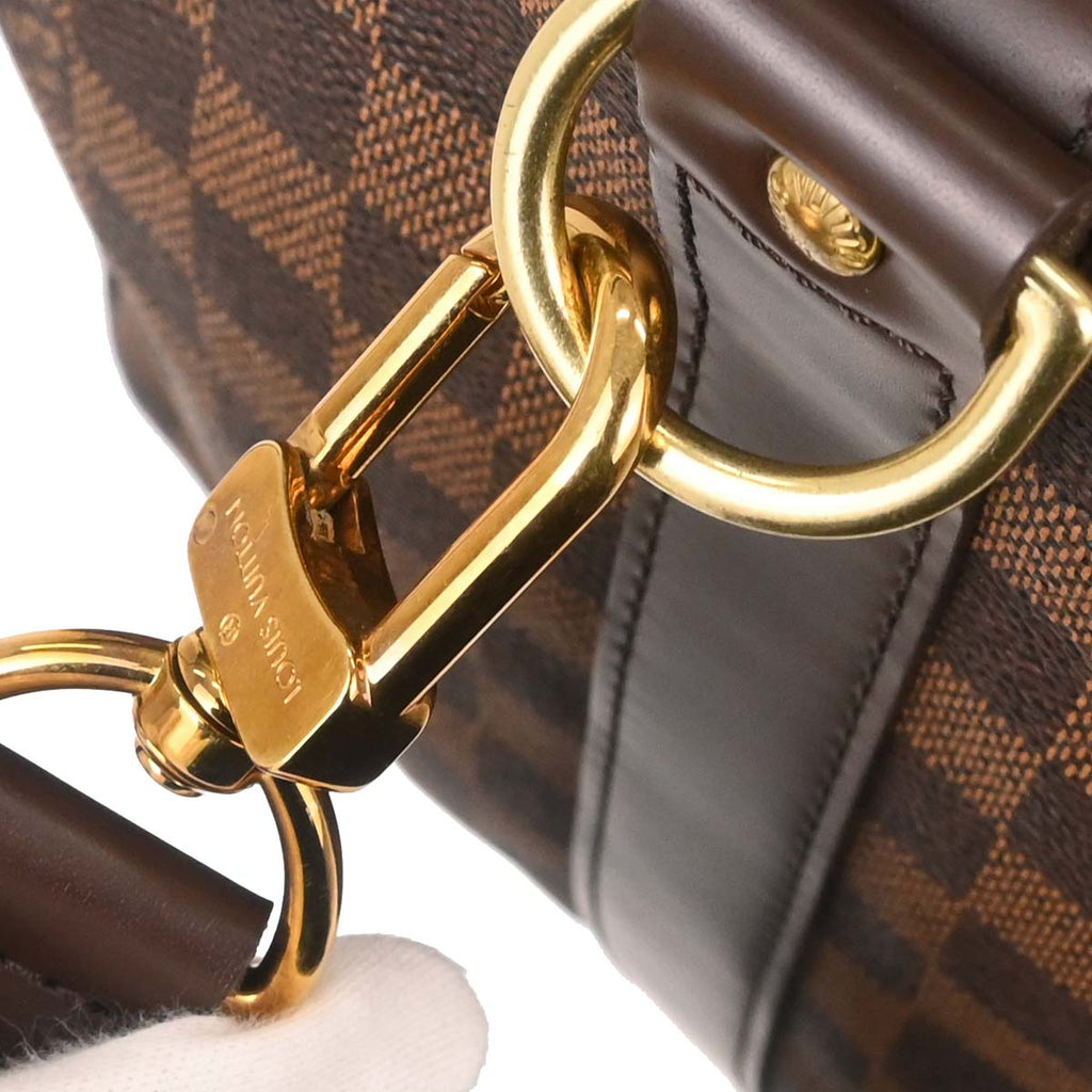 Louis Vuitton Damier Keepall Bandouliere 55 Duffle Shoulder Bag N41414
