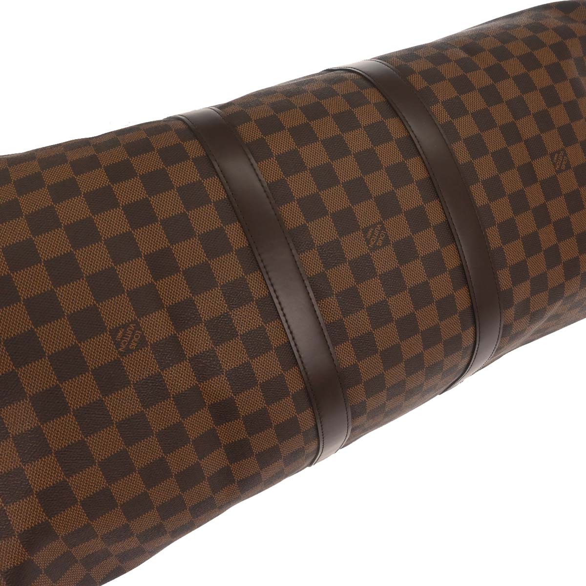 Louis Vuitton Damier Keepall Bandouliere 55 Duffle Shoulder Bag N41414