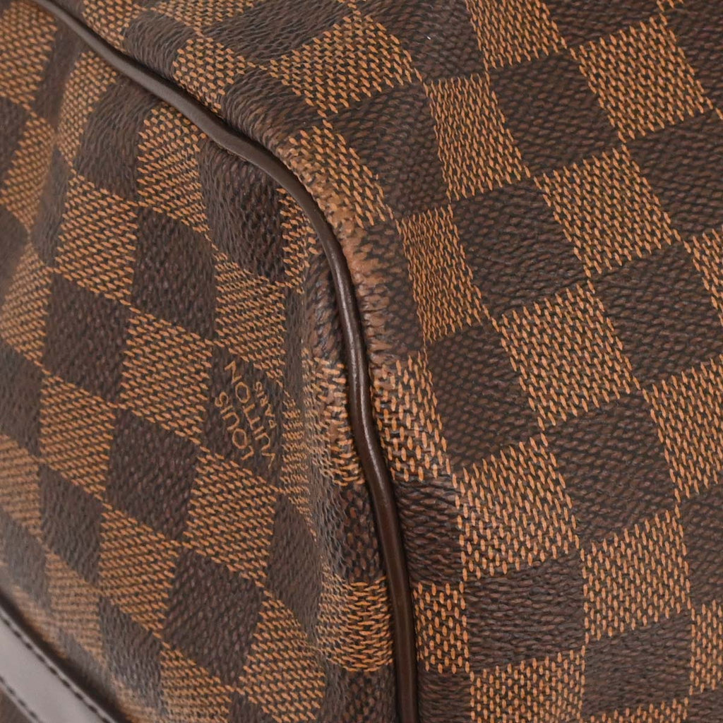 Louis Vuitton Damier Keepall Bandouliere 55 Duffle Shoulder Bag N41414