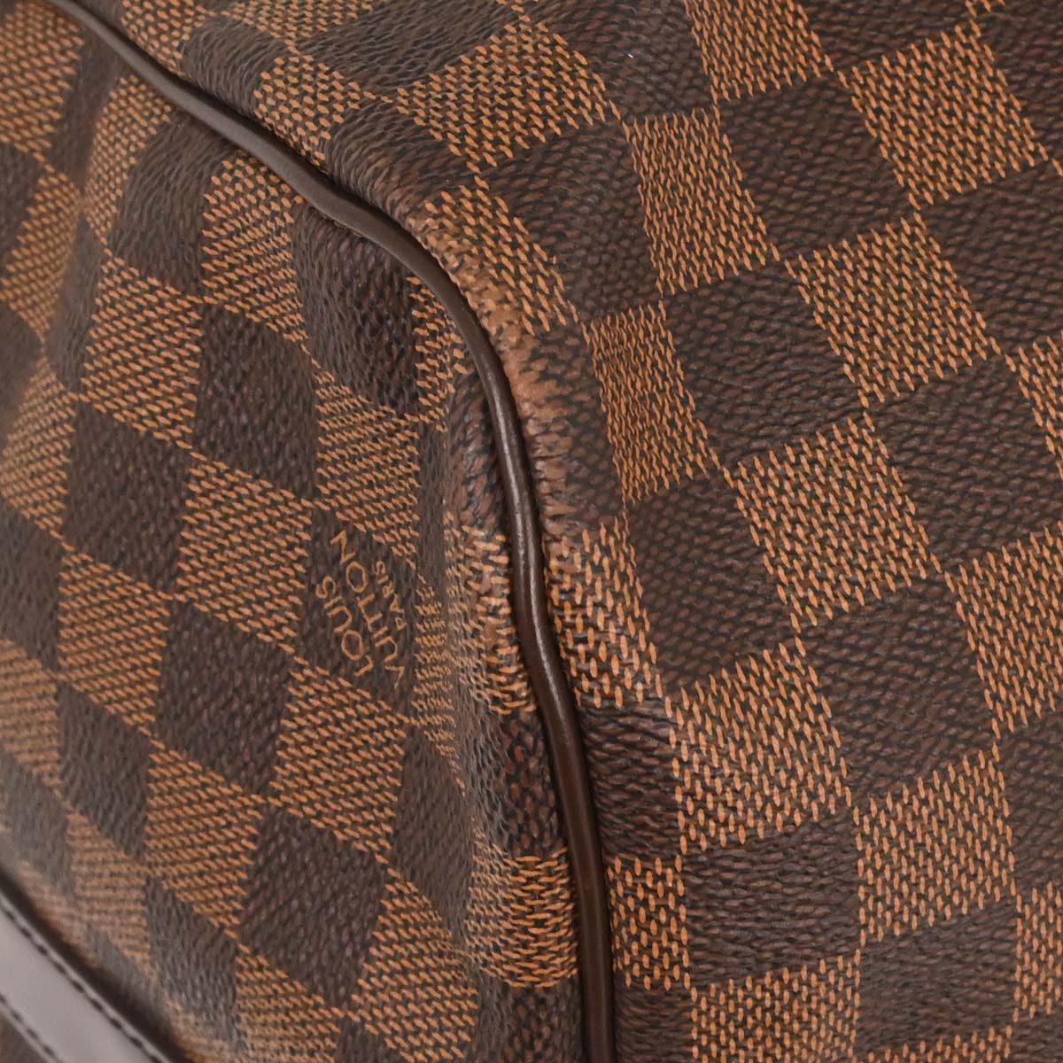 Louis Vuitton Damier Keepall Bandouliere 55 Duffle Shoulder Bag N41414
