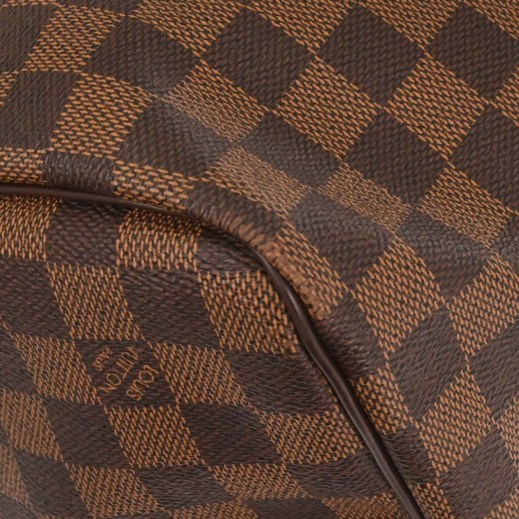 Louis Vuitton Damier Keepall Bandouliere 55 Duffle Shoulder Bag N41414