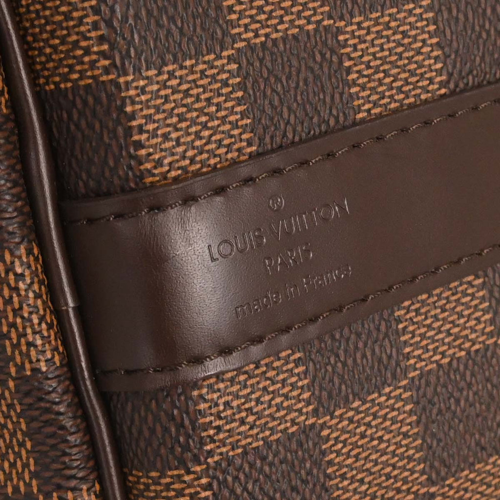 Louis Vuitton Damier Keepall Bandouliere 55 Duffle Shoulder Bag N41414