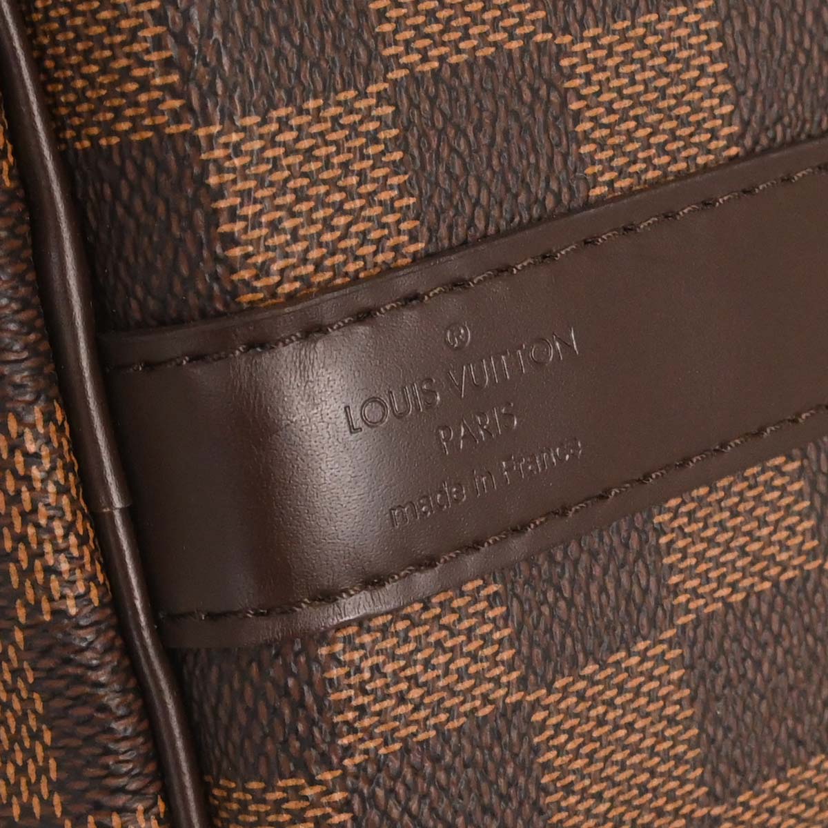 Louis Vuitton Damier Keepall Bandouliere 55 Duffle Shoulder Bag N41414