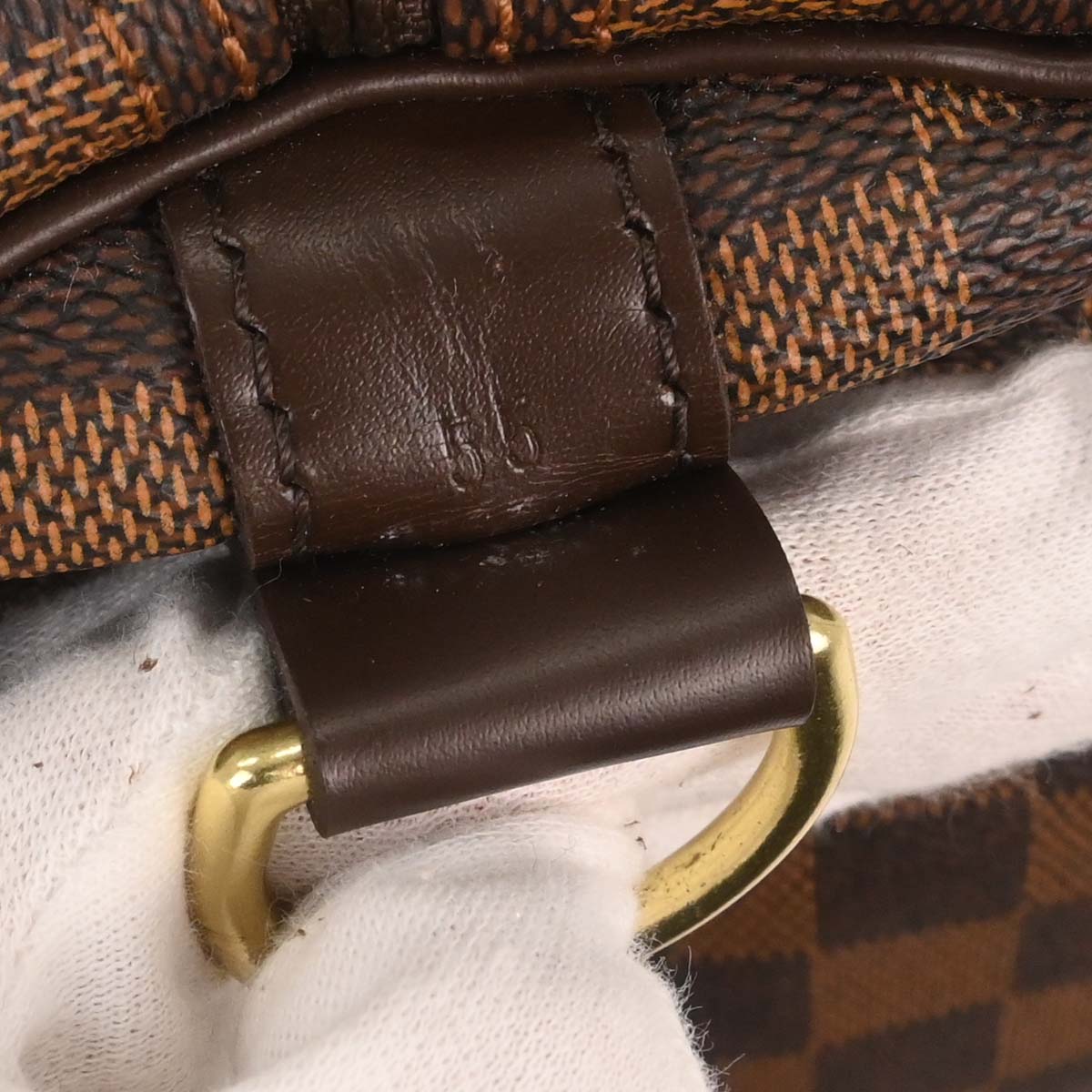 Louis Vuitton Damier Keepall Bandouliere 55 Duffle Shoulder Bag N41414