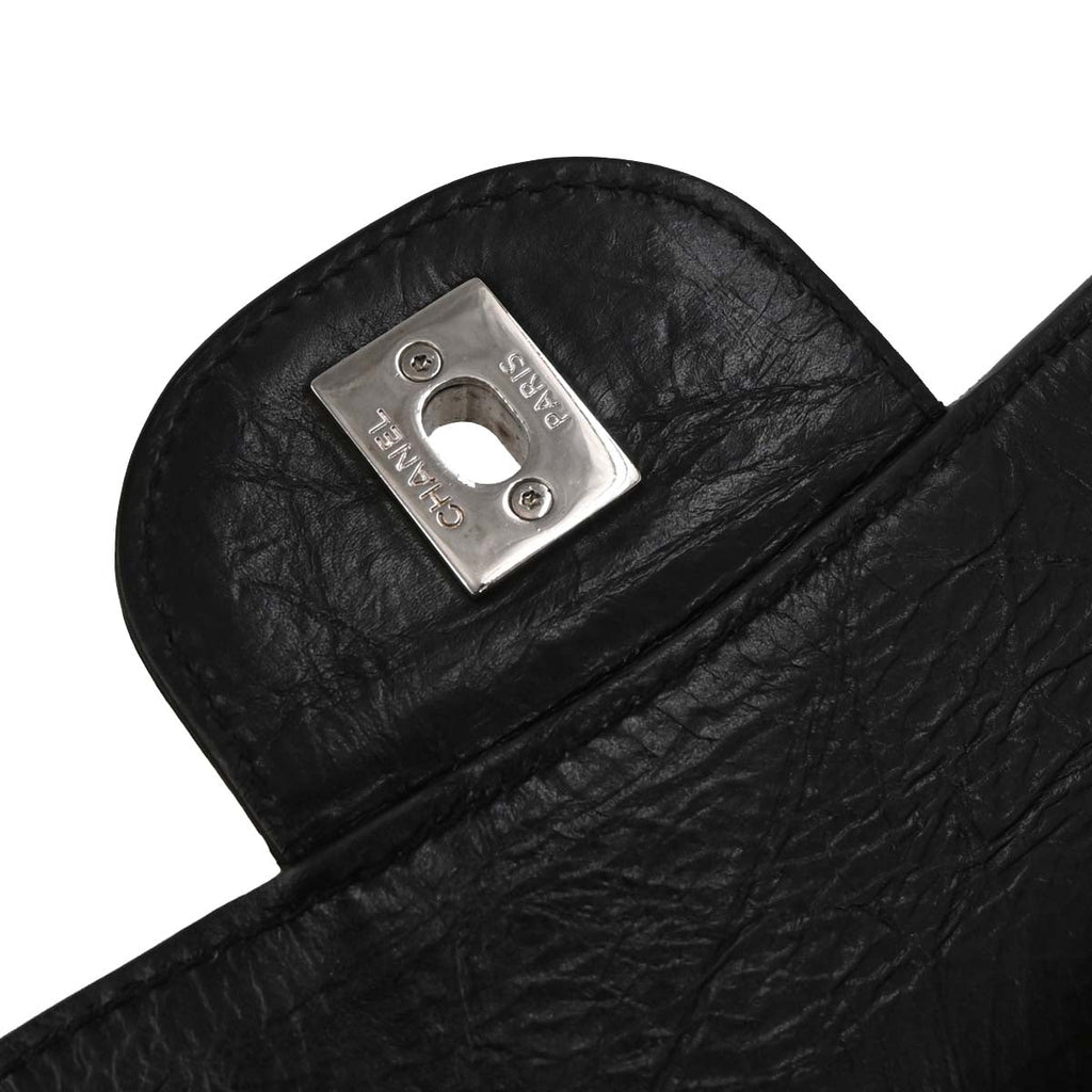 Chanel Black Calfskin PVC Aquarium Shoulder Bag