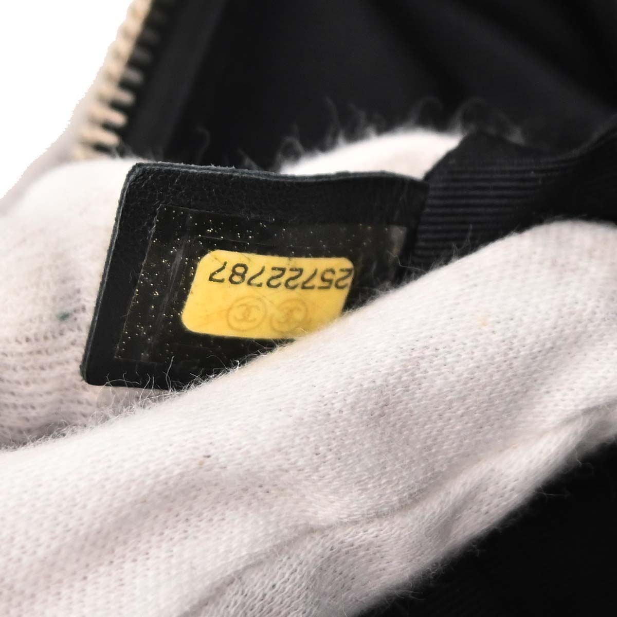 Chanel Black Calfskin PVC Aquarium Shoulder Bag