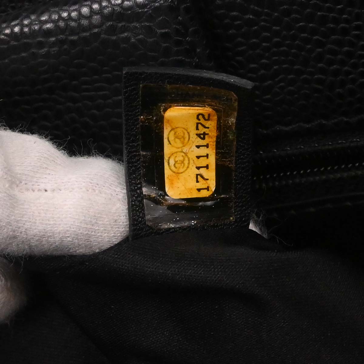 Chanel 2012-2013 Black Caviar Caviar Petite Shopping Tote XL PST Tote Handbag
