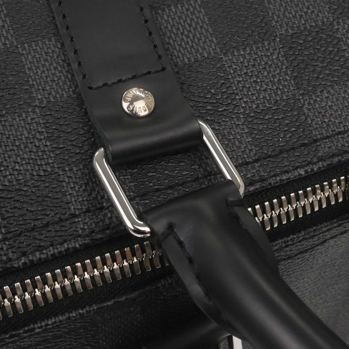 Louis Vuitton Damier Graphite Keepall Bandouliere 55 Duffle Shoulder Bag N41413