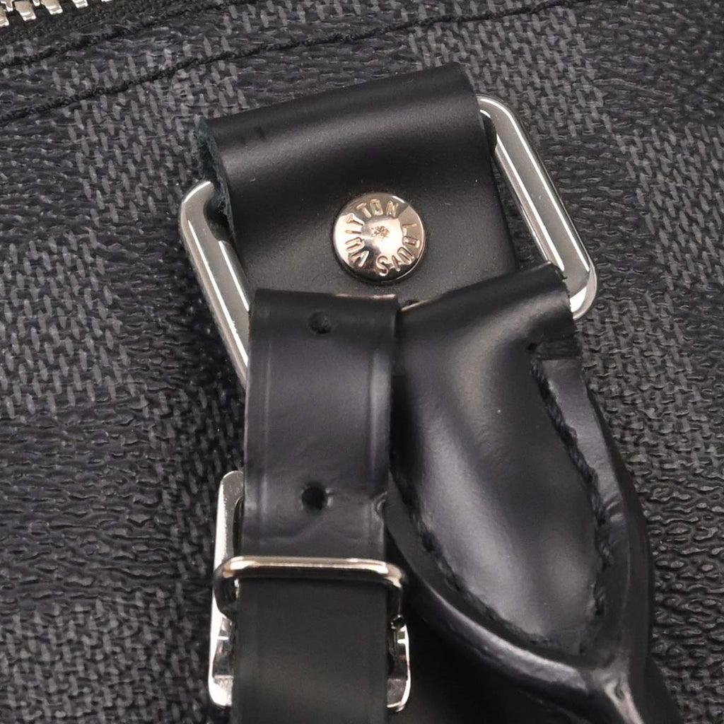 Louis Vuitton Damier Graphite Keepall Bandouliere 55 Duffle Shoulder Bag N41413