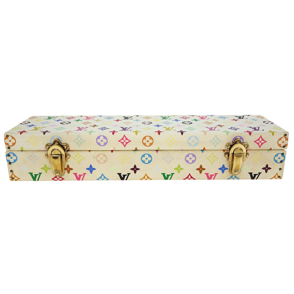 Louis Vuitton Monogram Multicolor Takashi Murakami Q12130 Tambour Watch