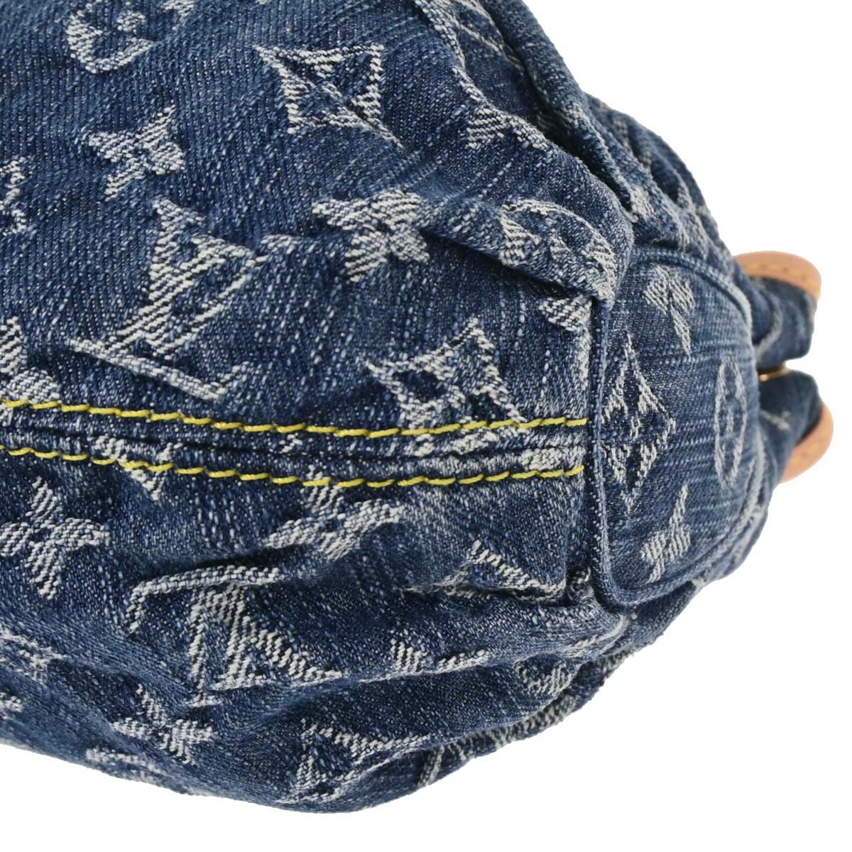 Louis Vuitton Blue Monogram Denim Pleaty Handbag M95020