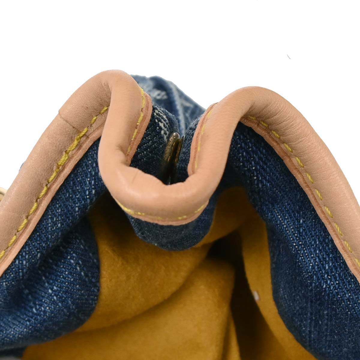 Louis Vuitton Blue Monogram Denim Pleaty Handbag M95020