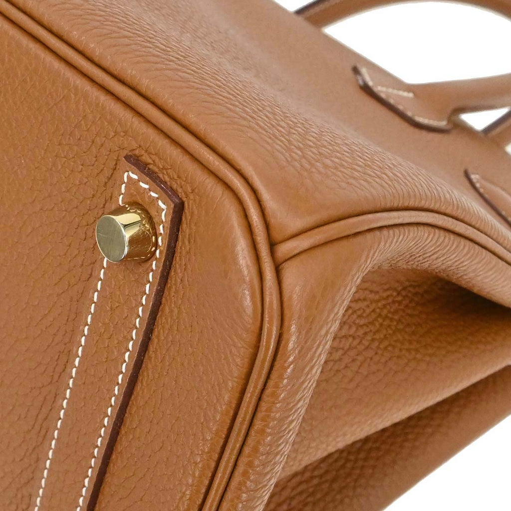 Hermes Gold Togo Birkin 30 Handbag