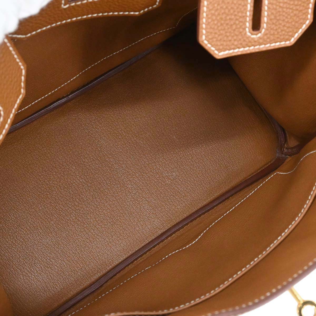 Hermes Gold Togo Birkin 30 Handbag