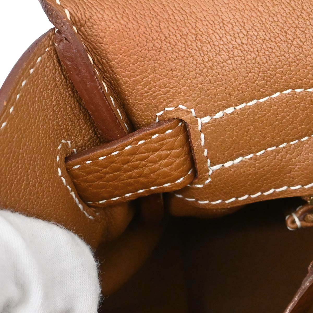Hermes Gold Togo Birkin 30 Handbag