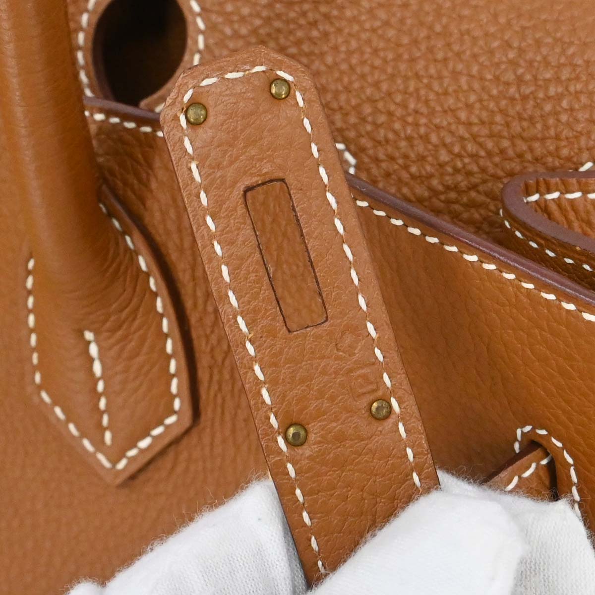 Hermes Gold Togo Birkin 30 Handbag