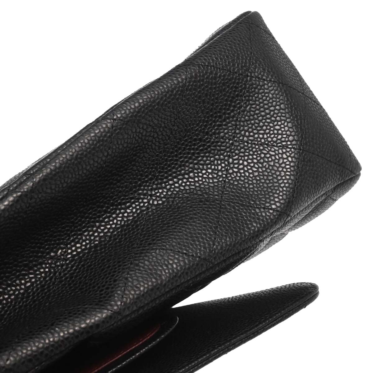Chanel Black Calfskin Maxi Classic Double Flap Shoulder Bag