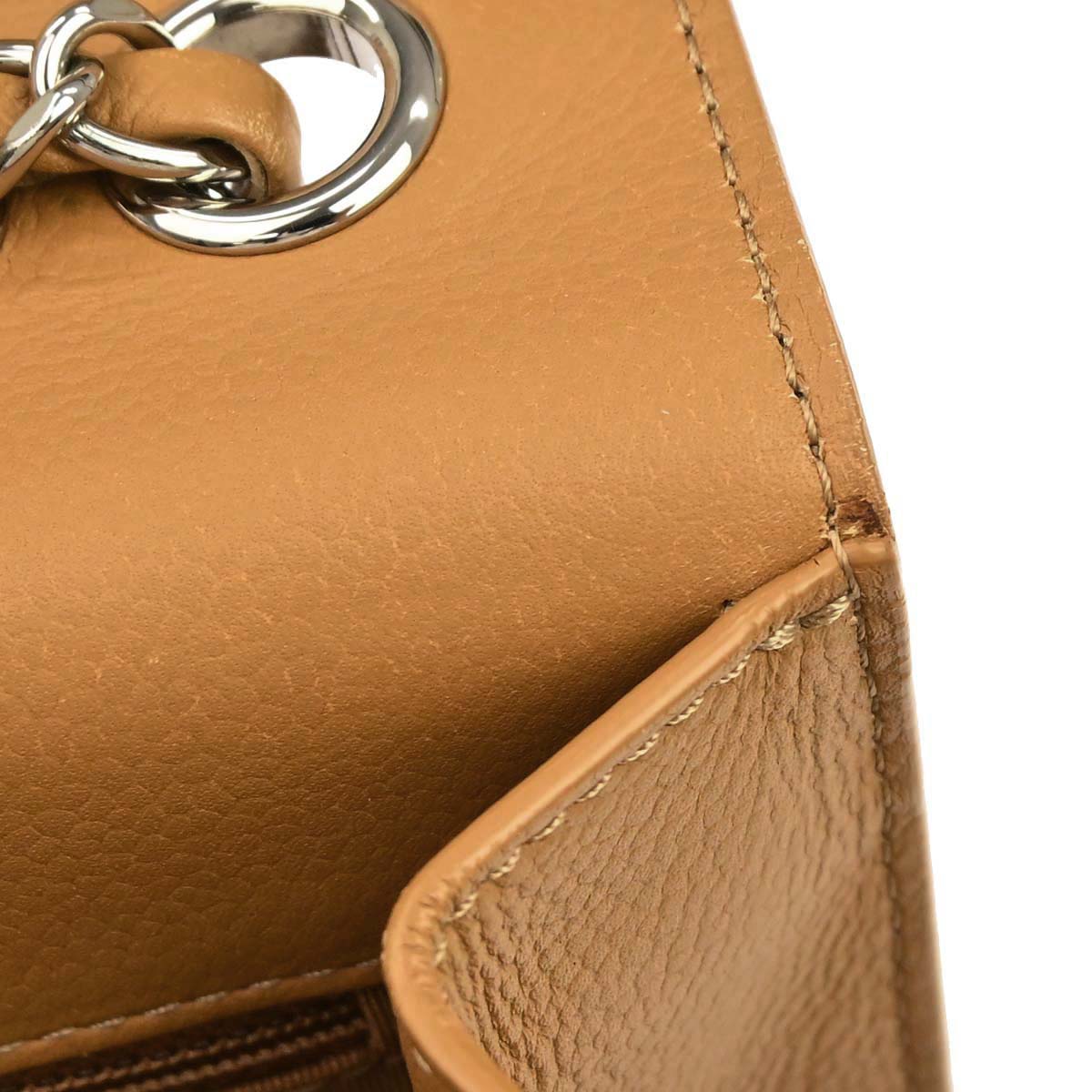 Chanel 2017-2018 Brown Caviar CC Box Flap Bag Shoulder Bag