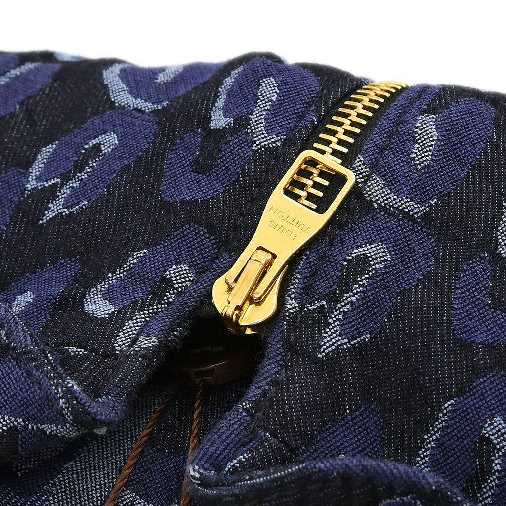 Louis Vuitton 2012 Denim Dress Navy #34