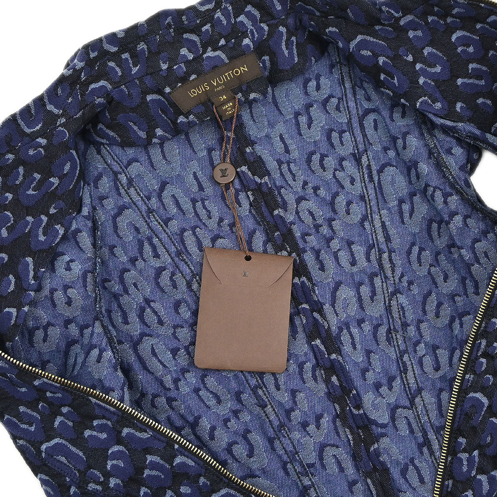 Louis Vuitton 2012 Denim Dress Navy #34