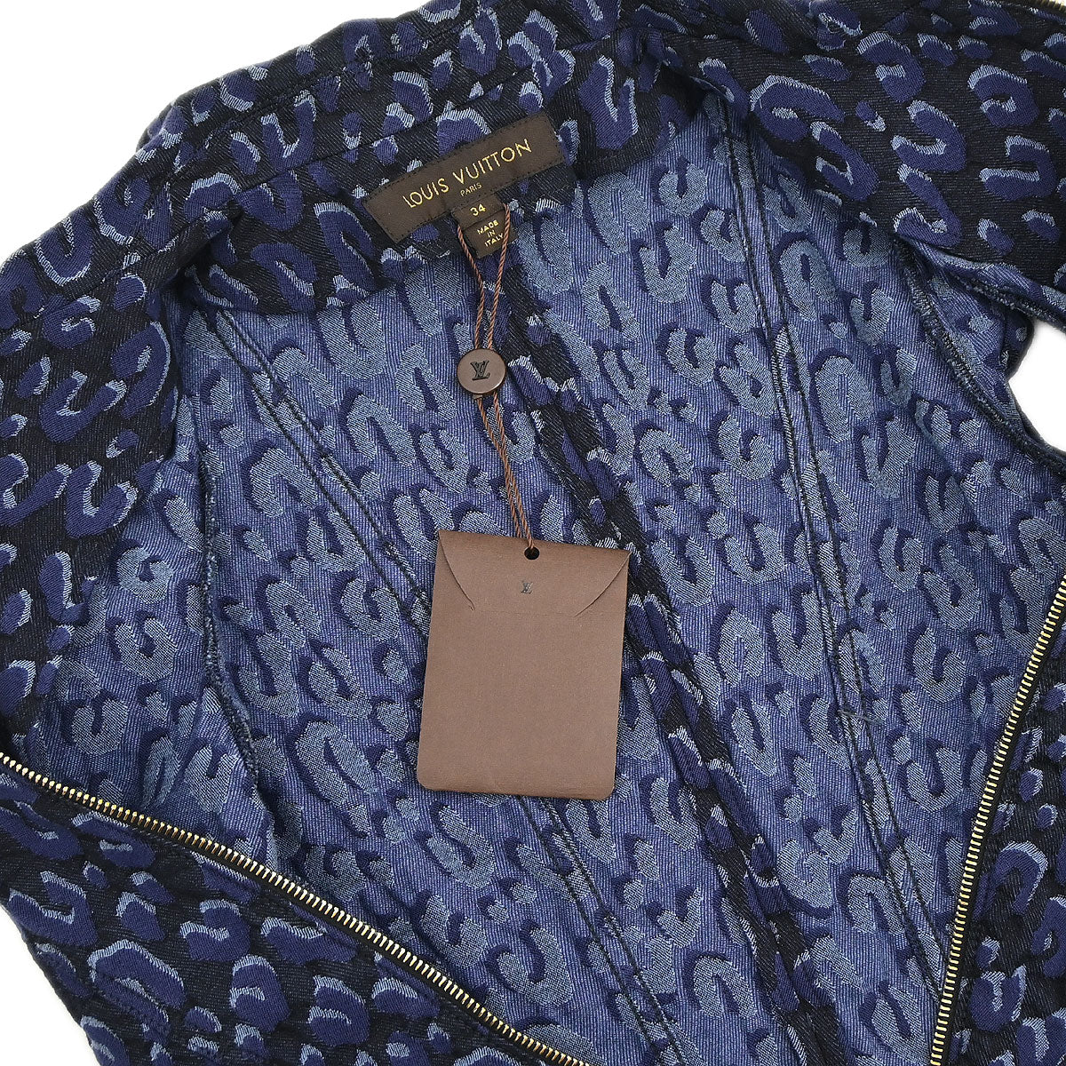 Louis Vuitton 2012 Denim Dress Navy #34