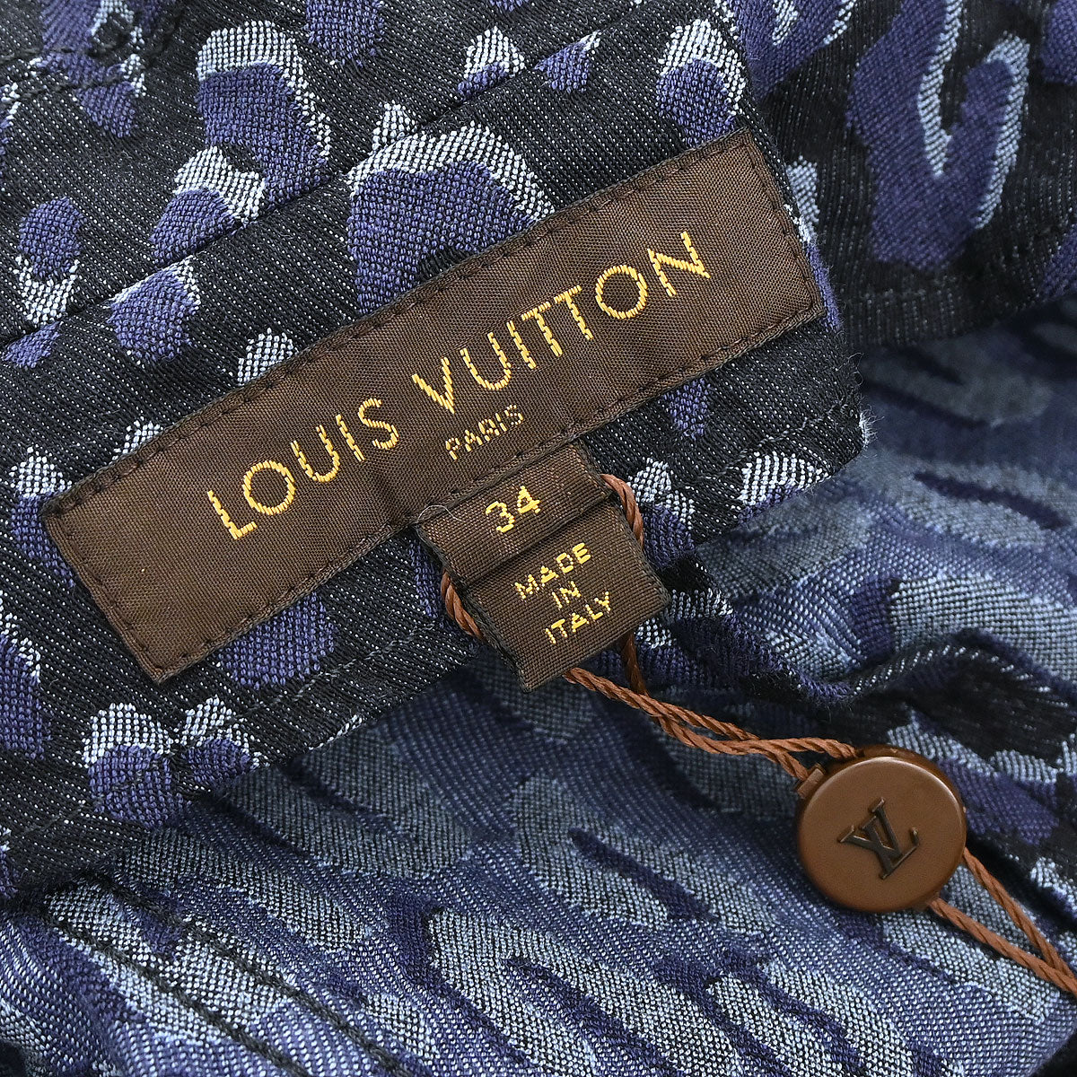 Louis Vuitton 2012 Denim Dress Navy #34