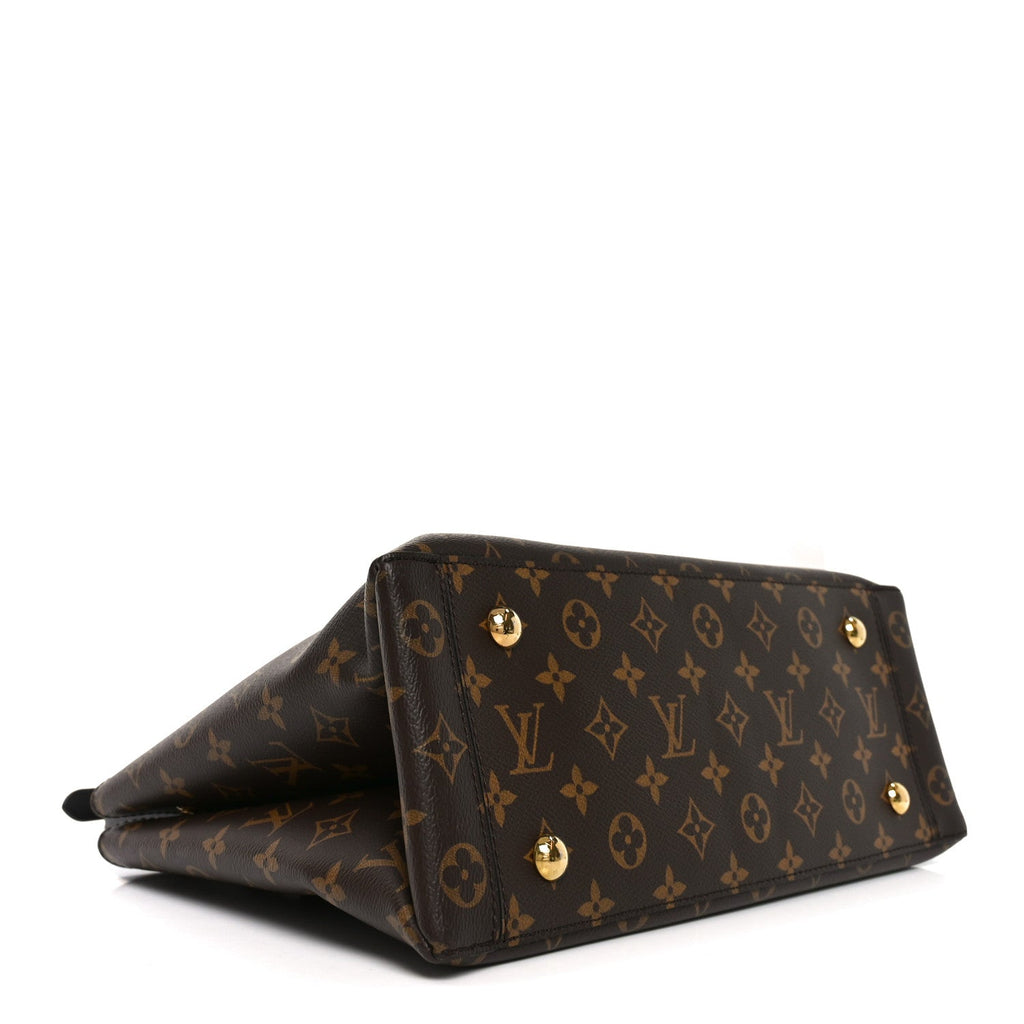 Louis Vuitton Monogram Flower Tote Black