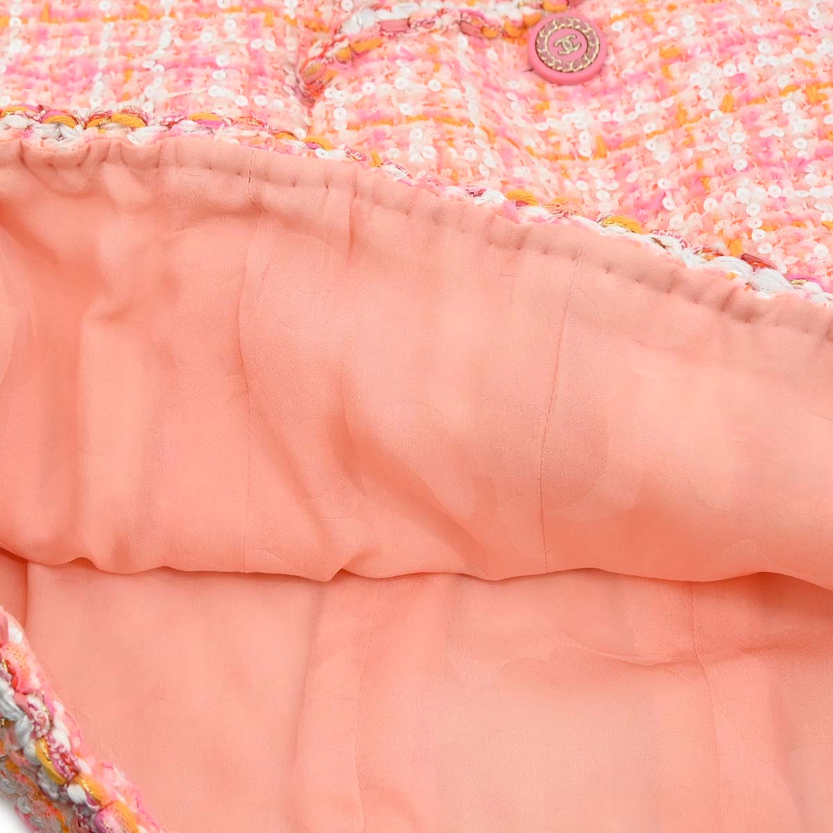 Chanel 2018-2019 Tweed Coat Pink #38