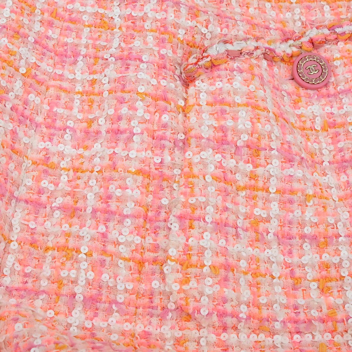 Chanel 2018-2019 Tweed Coat Pink #38