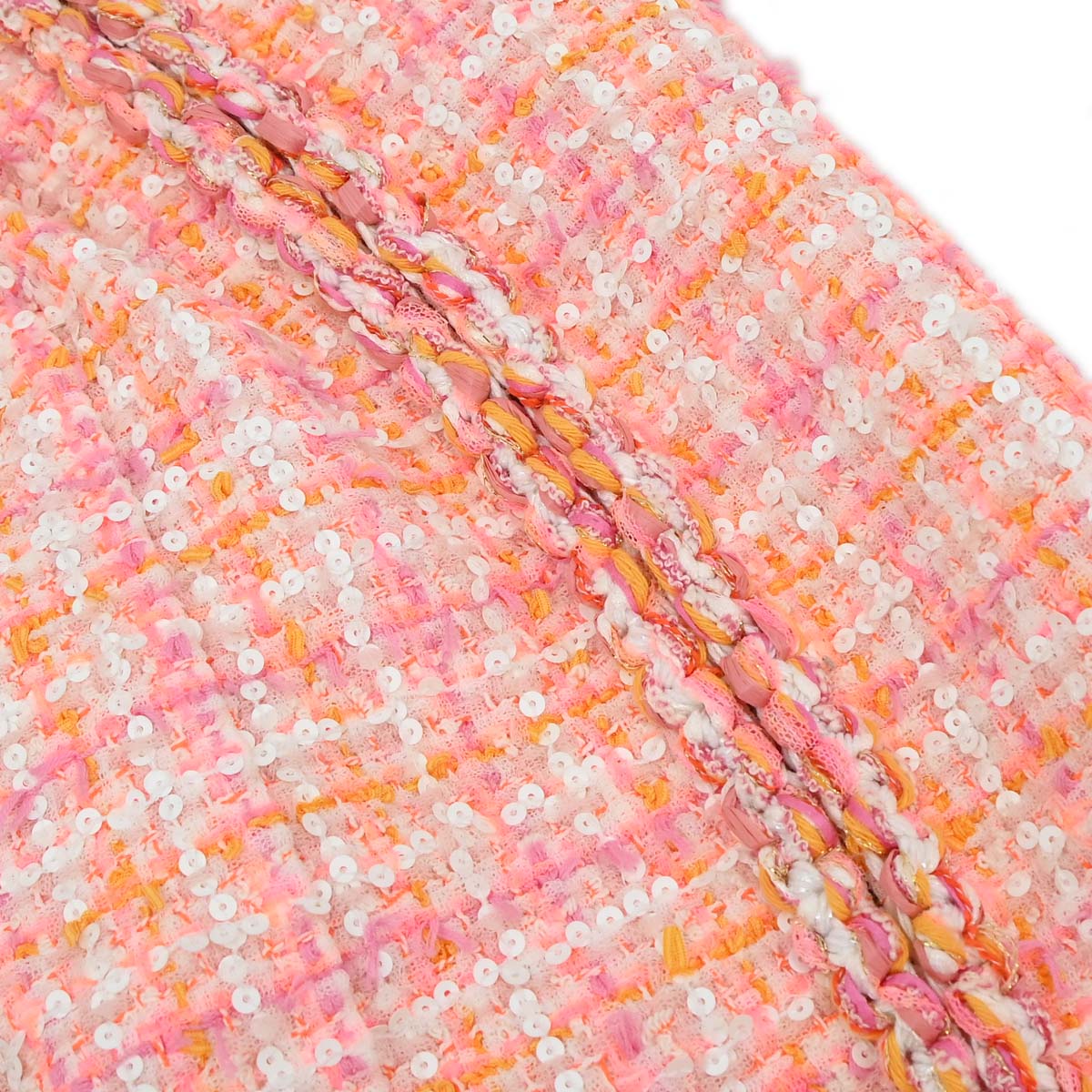 Chanel 2018-2019 Tweed Coat Pink #38