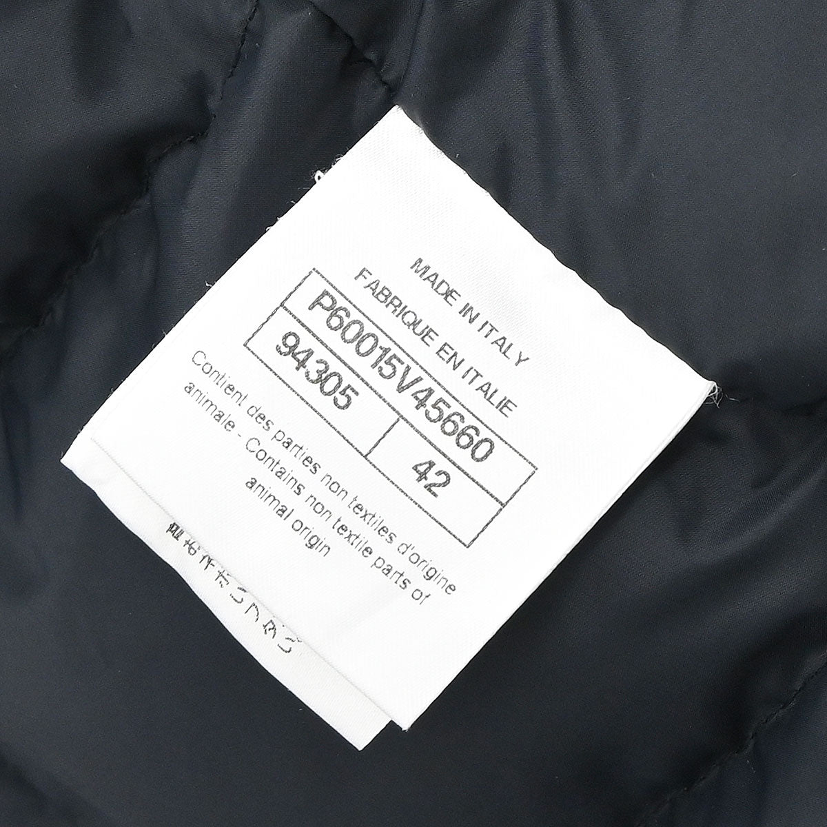 Chanel 2018-2019 Zip Up Tweed Coat Black #42