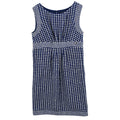 Chanel 2017 Sleeveless Tweed Dress Navy #40