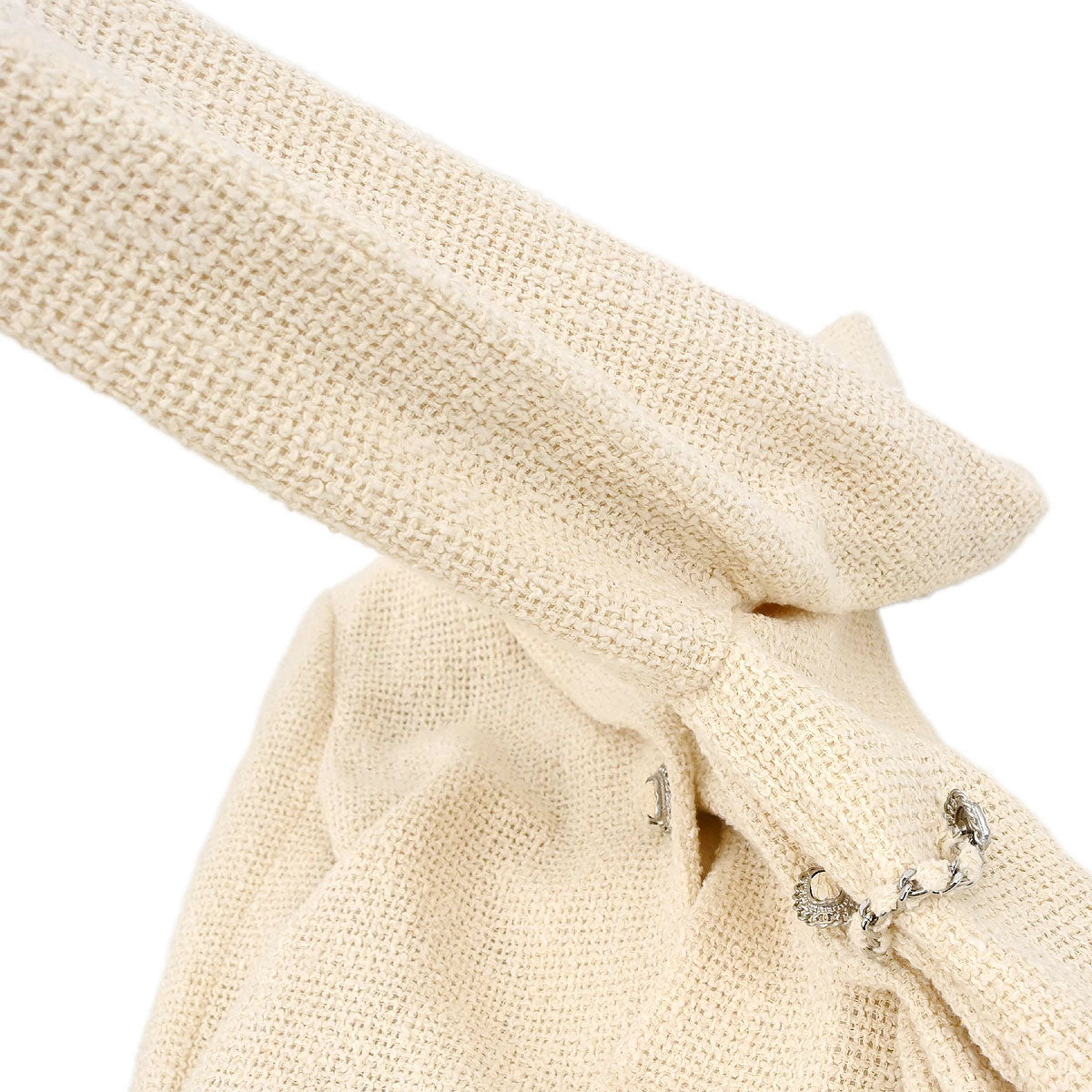 Chanel 2010 Single Breasted Jacket Ivory #38
