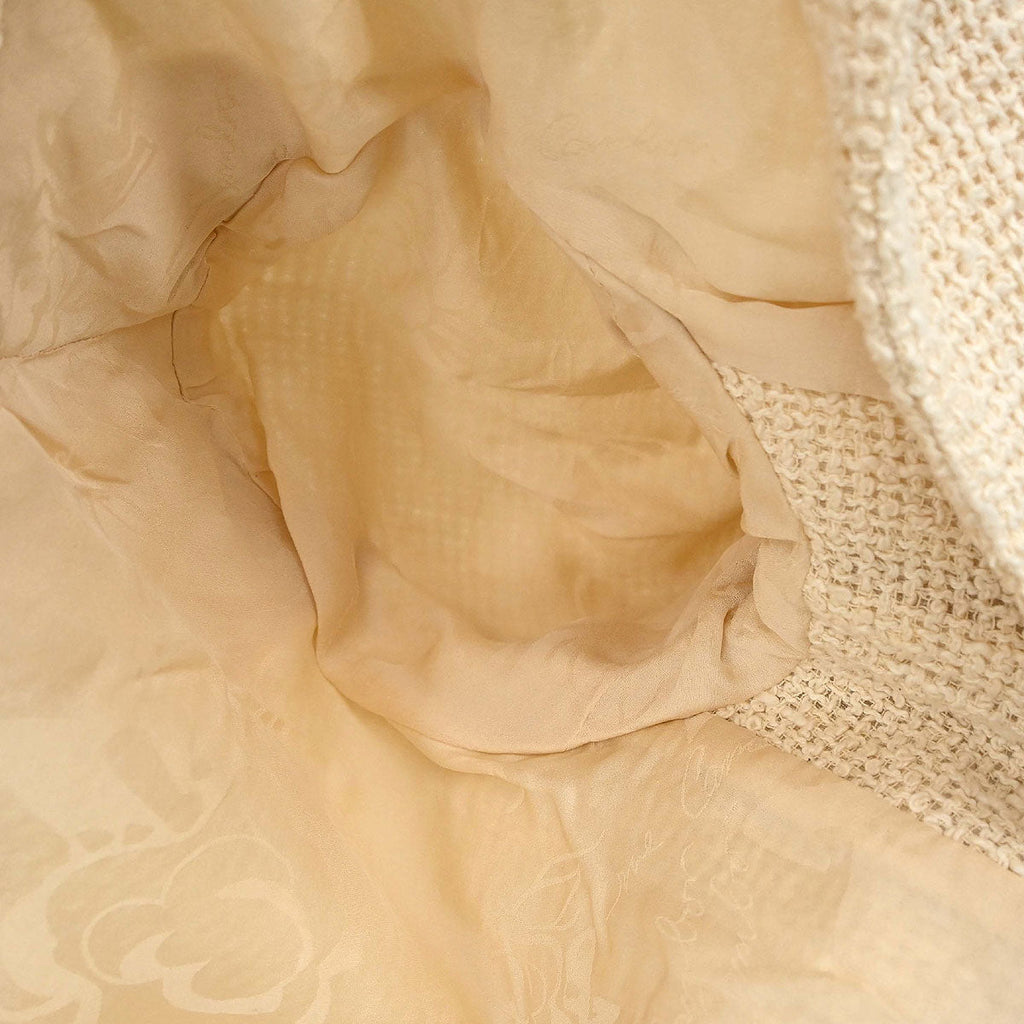 Chanel 2010 Single Breasted Jacket Ivory #38
