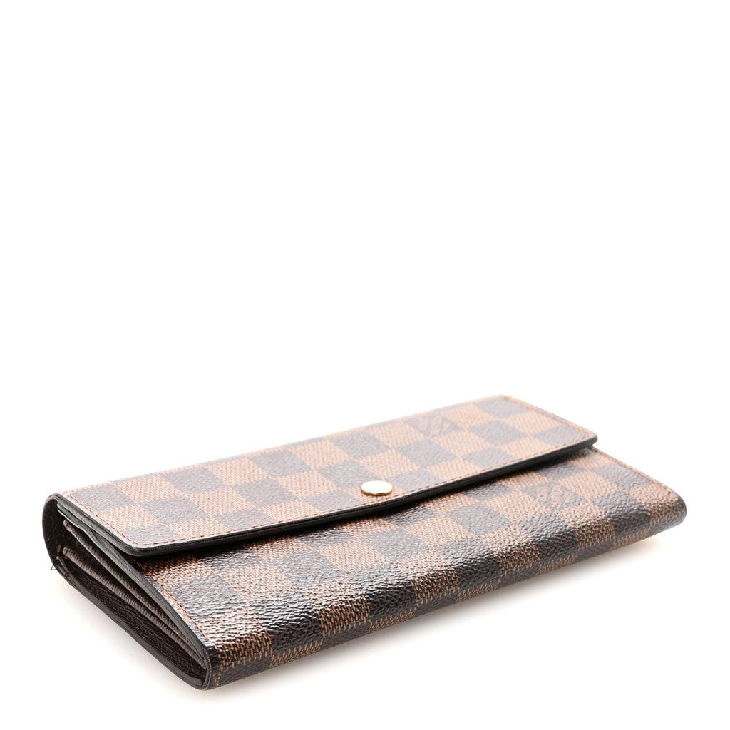 Louis Vuitton Damier Ebene Sarah Wallet