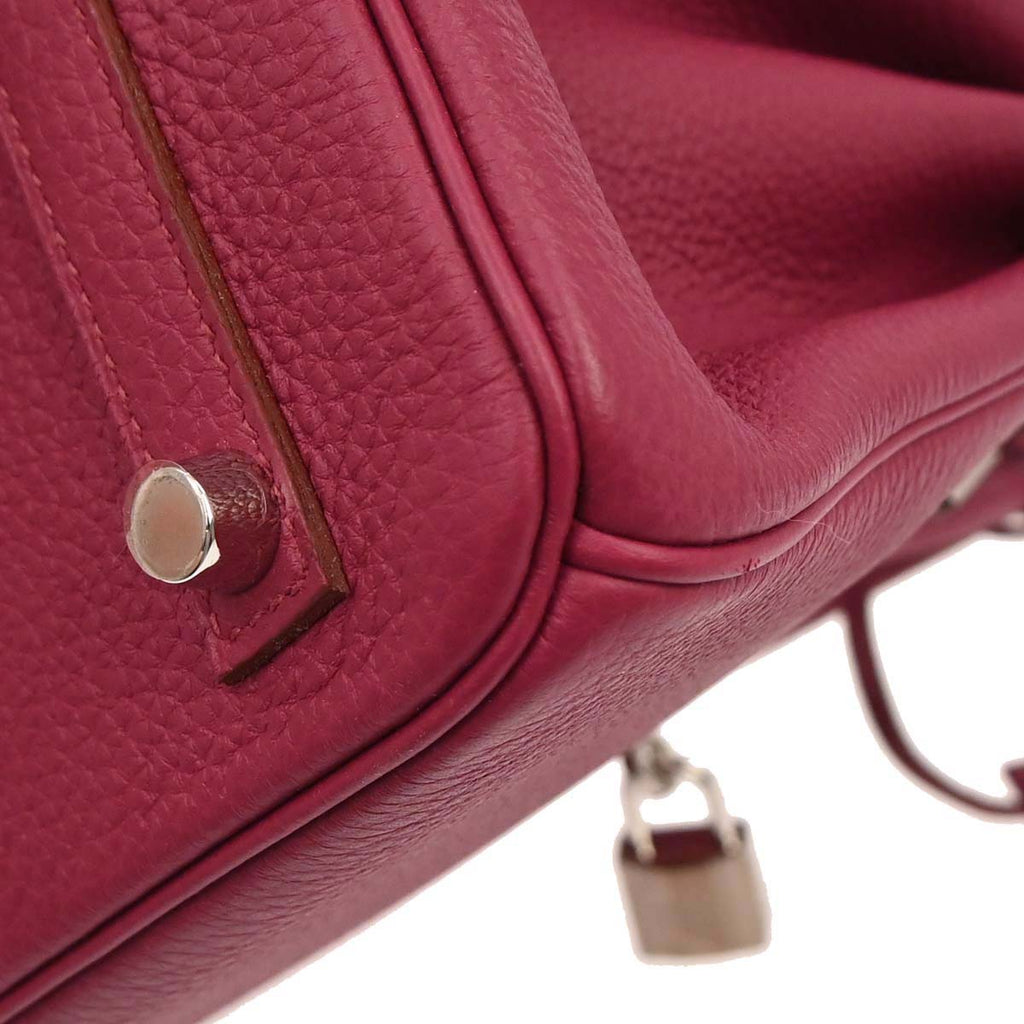 Hermes Ruby Togo Birkin 25 Handbag