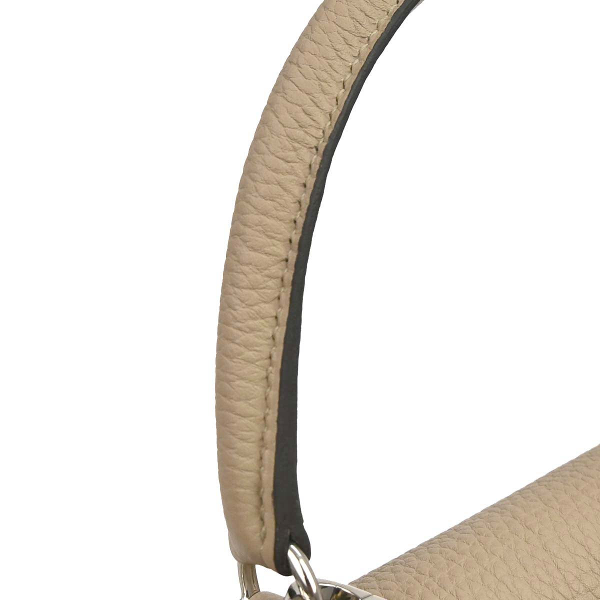 Hermes Gris Tourterelle Togo Kelly 28 Retourne 2way Shoulder Handbag