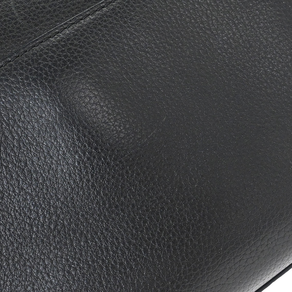 Chanel 2017-2018 Black Ivory Calfskin Neo Executive Mini Tote 2way Shoulder Handbag