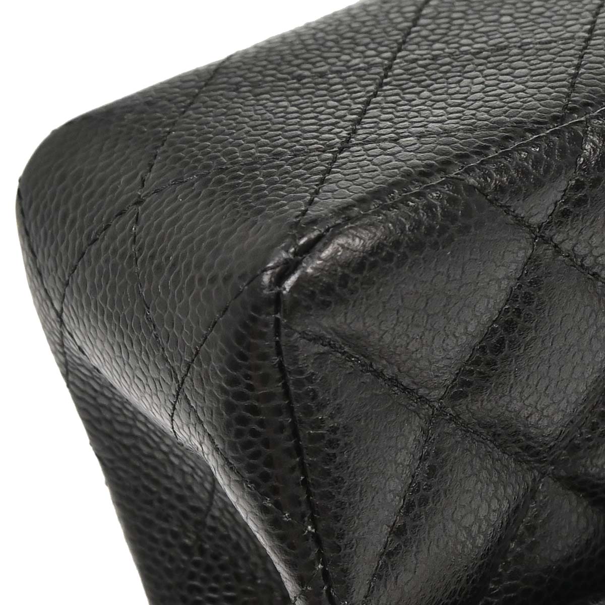 Chanel 2019 Black Caviar Small Classic Double Flap Shoulder Bag