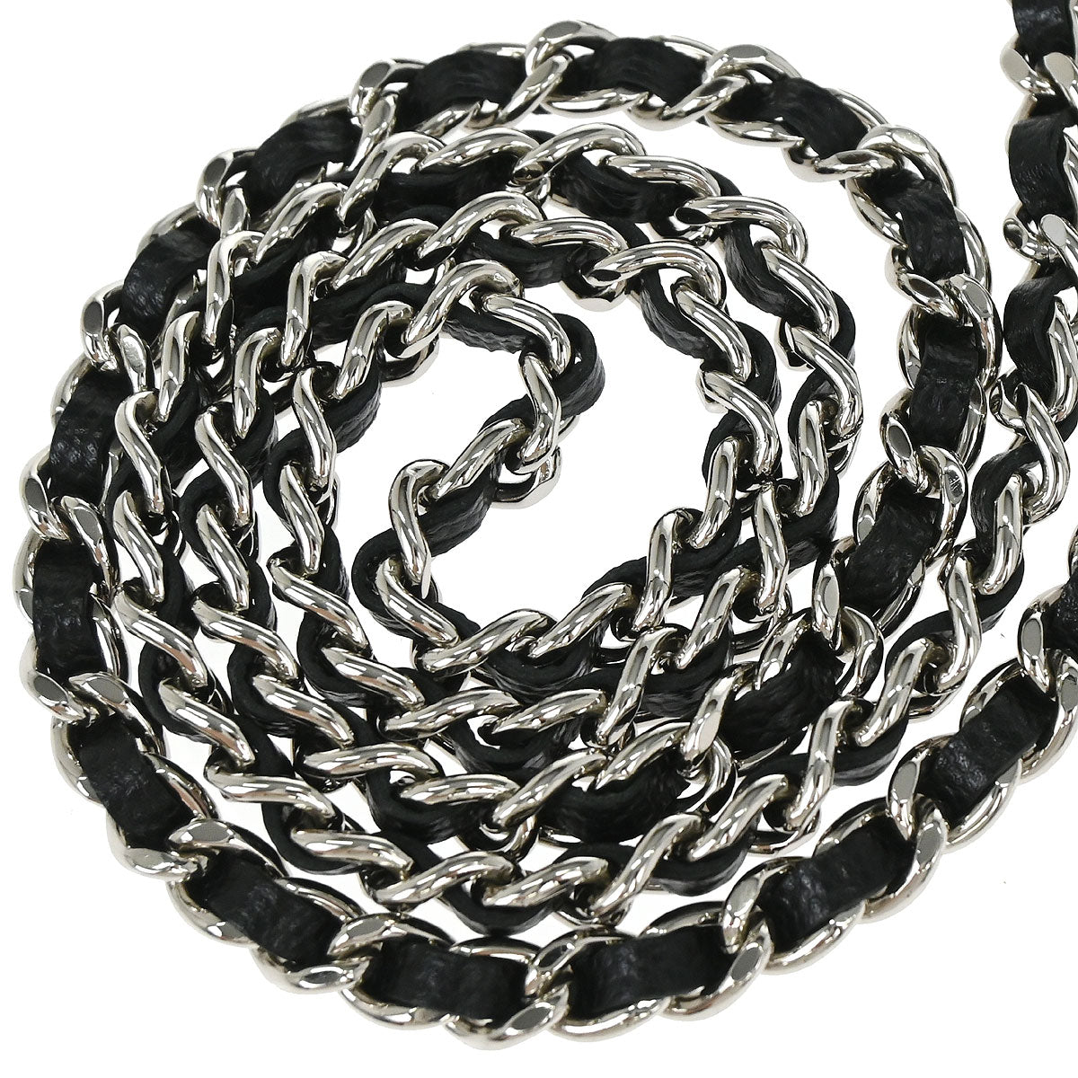 Chanel 2012 Black Caviar Skin Chevron WOC Wallet on Chain Bag