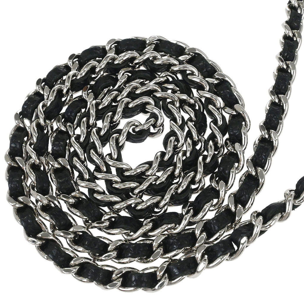 Chanel 2014 Black Caviar Timeless WOC Wallet on Chain Bag