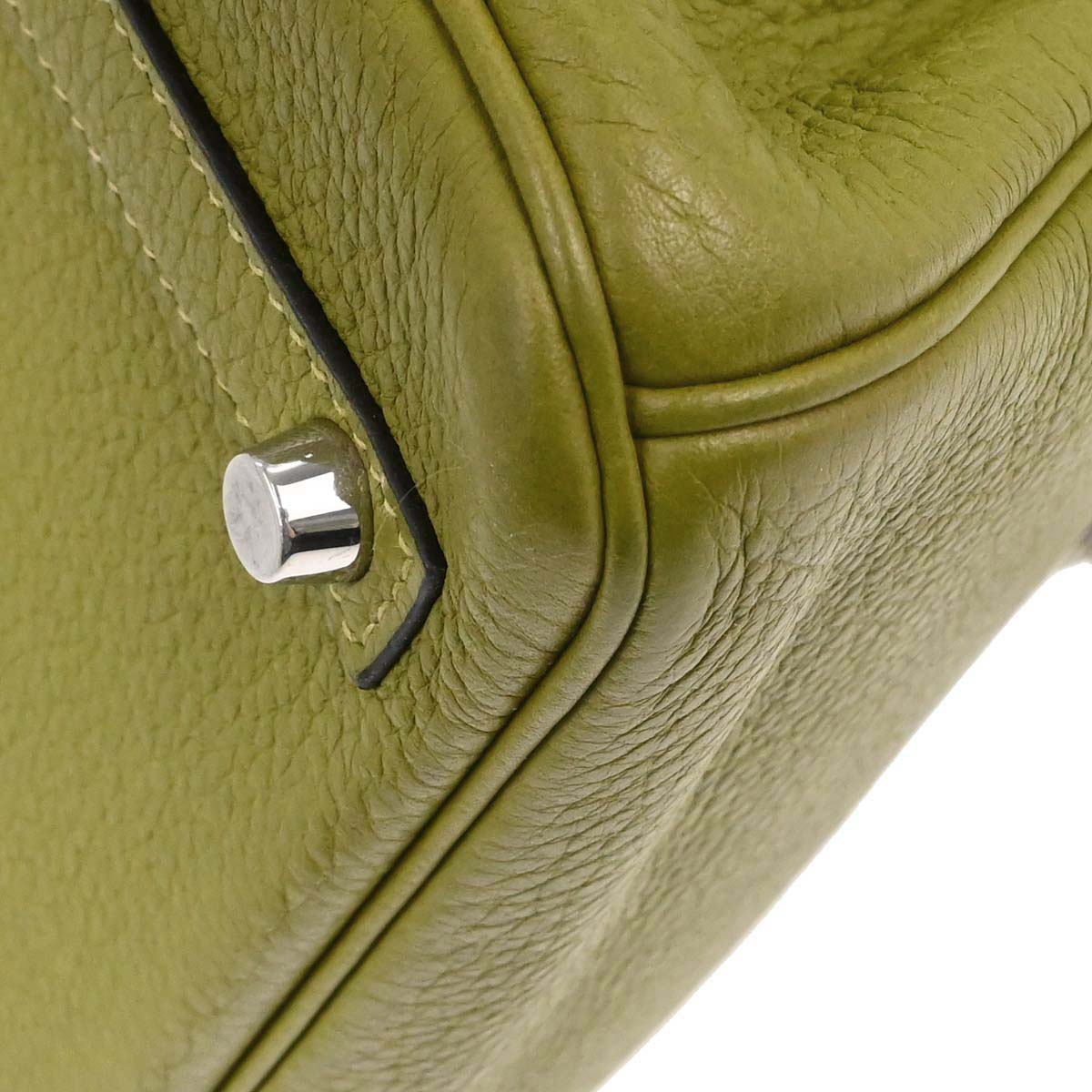 Hermes Anis Green Togo Birkin 30 Handbag