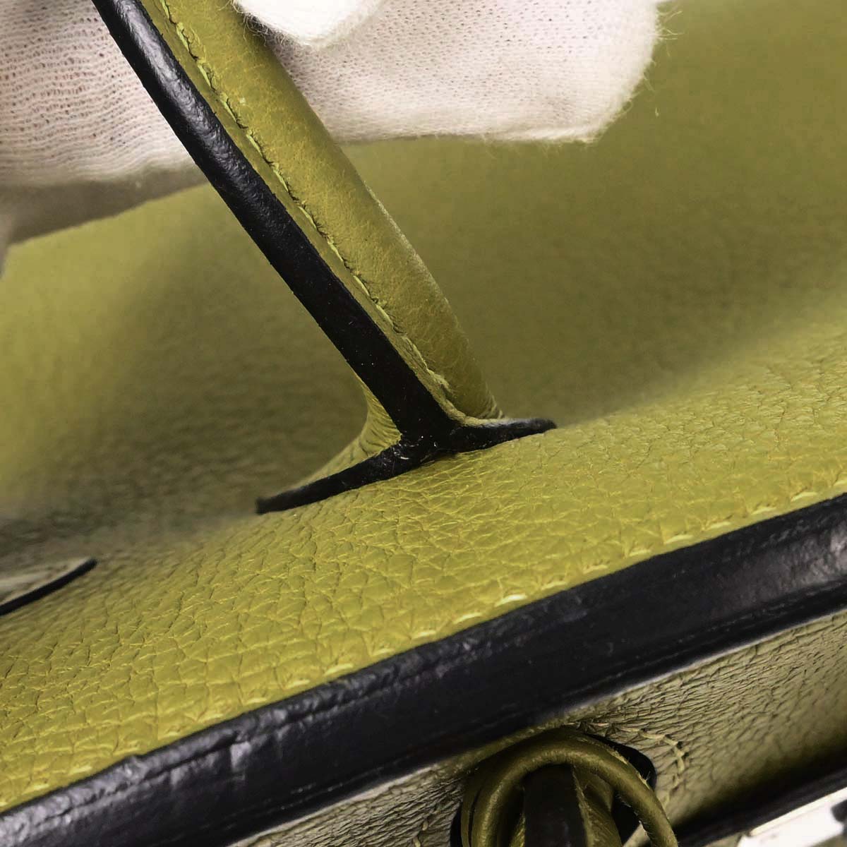Hermes Anis Green Togo Birkin 30 Handbag