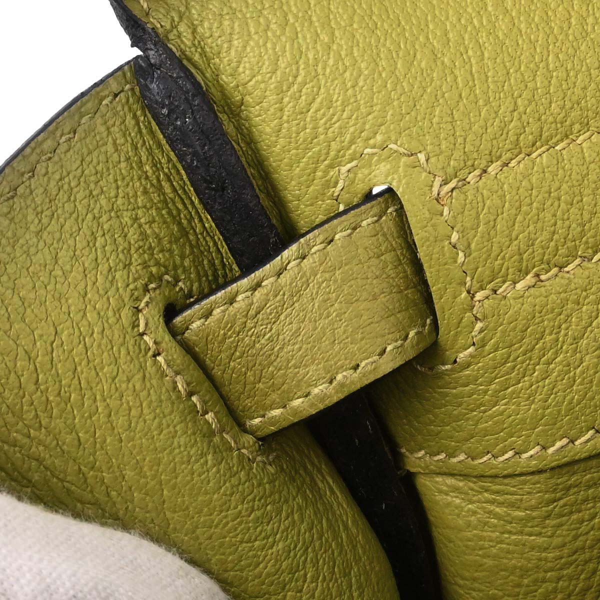 Hermes Anis Green Togo Birkin 30 Handbag